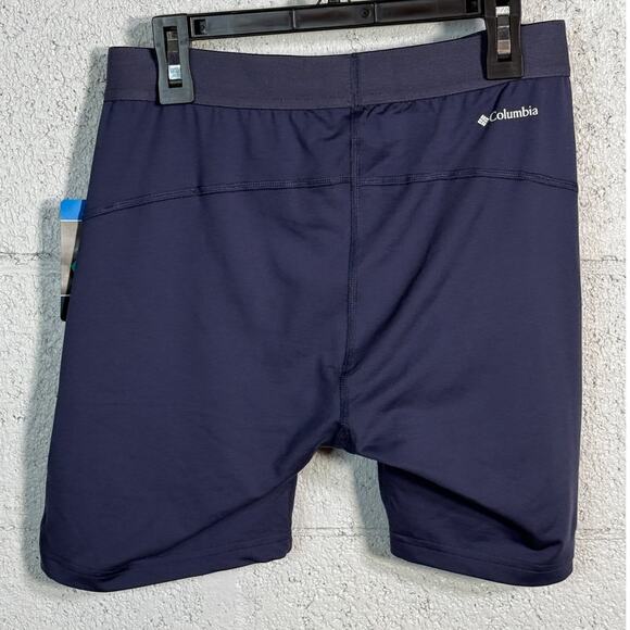 Columbia Women's Hike and Bike Moisture-Wicking Shorts nocturnal blue Small - Picture 3 of 5